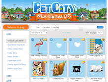 Tablet Screenshot of petcitygame.com